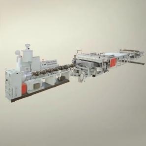  PC PP PE Hollow Sheet Extrusion Line